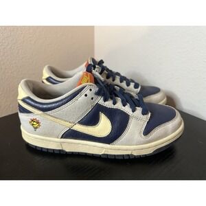 Nike Dunk Low UV Reactive RARE‎ Shoes Photon Dust Midnight Size 5.5Y / Womens 7